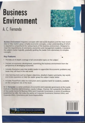 Business Environment BY A.C.Fernando
