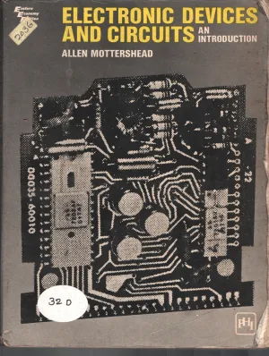 Electronics Devices &amp; Ciruits - An Introduction BY Allen Mottershead