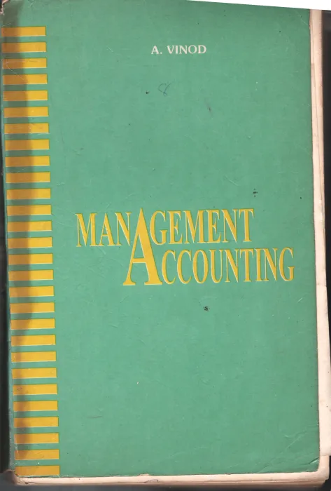 MANAGMENT ACCOUNTING BY A .VINOD
