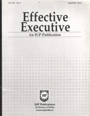 Effective Executive BY IUP