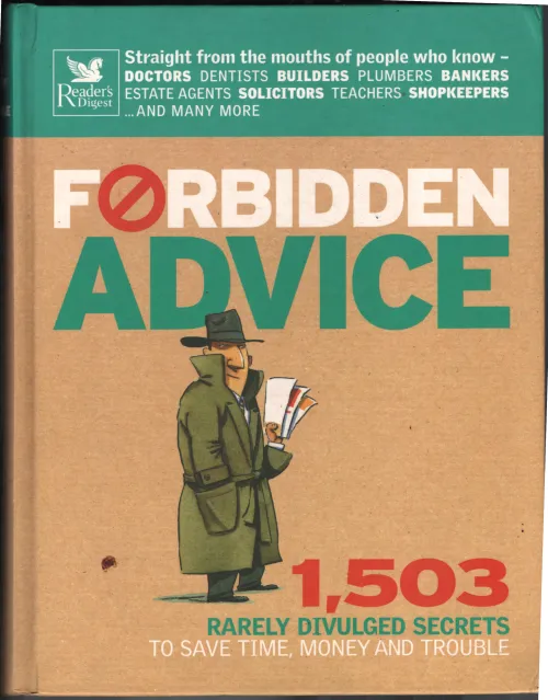 Forbiden Advice BY Readers Digest