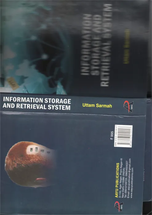 Information Storage &amp; Retrival System BY Uttam Singh
