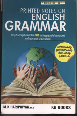 Printed Notes On English Grammar BY M.H.Haripriyan