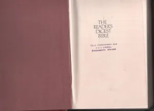 The Readers Digest Bible BY Dr.Raveedran