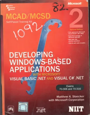 DEVELOPING WINDOWS BASED APPLICATION BY NIIT
