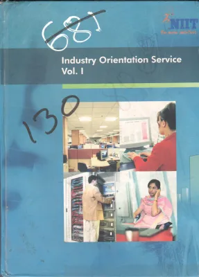 INDUSTRY ORIENTATION SERVICE VOL 1 BY NIIT