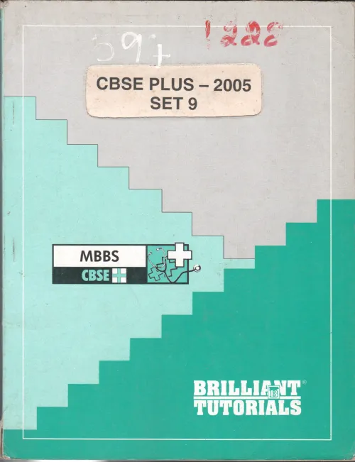 MBBS CBSE SET 9 BY BRILLIANT