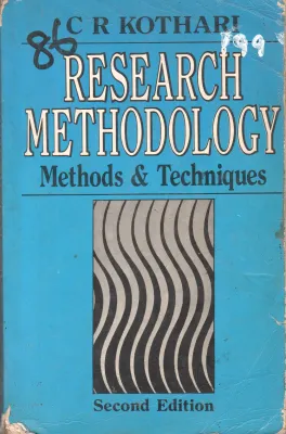 RESEARCH METHODOLOGY BY CR KOTHARI