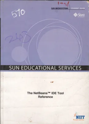 THE NETBEANS IDE TOOL REFERENCE BY NIIT