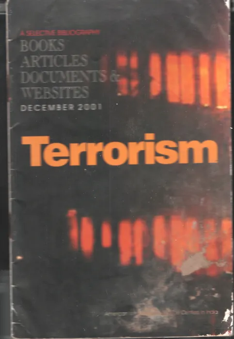Terrorism BY Group Of Editors