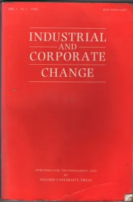Industrial &amp; Corporate Changes BY Group Of Editors