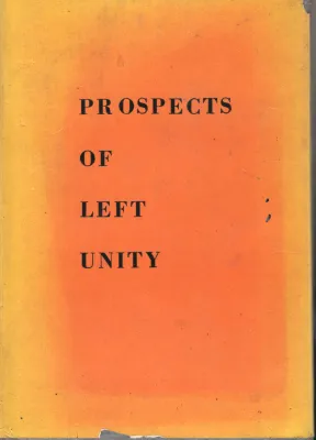 Prospects of Left Unity BY Group Of Editors