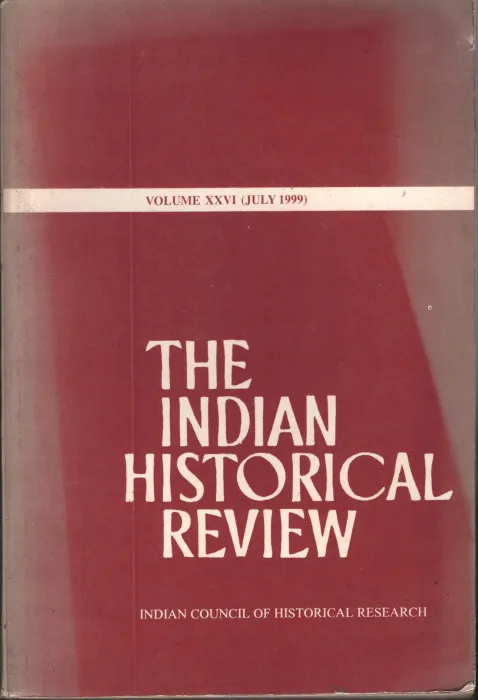 The Indian Historical Review BY S .Settar