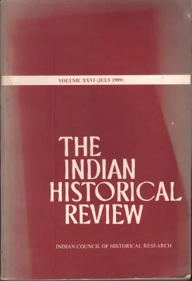 The Indian Historical Review BY S .Settar