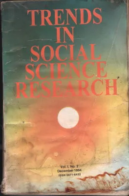 Trends In Social Science Research BY Group Of Editors