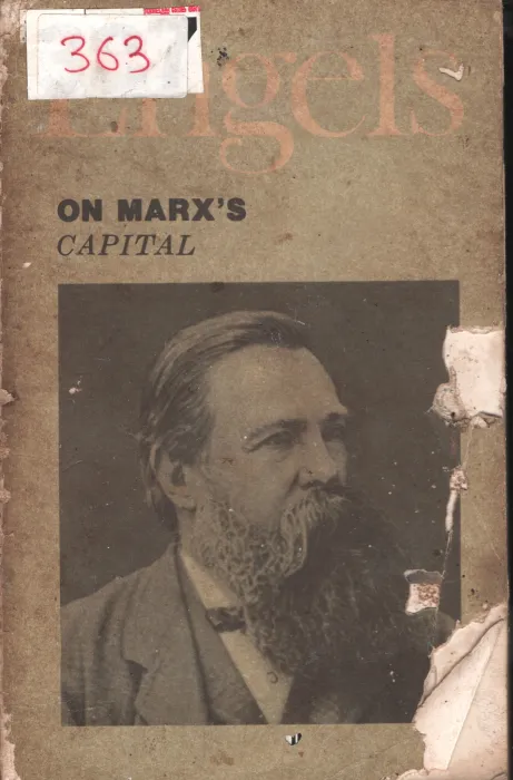 on Marx's Capital BY Engels
