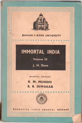 IMMORTAL INDIA BY J.M.DAVE