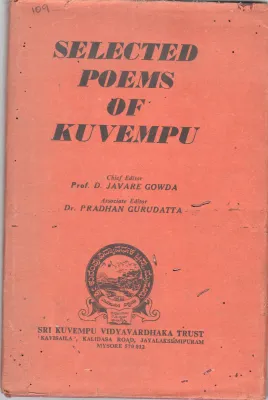 SELECTED POEMS OF KUVEMPU BY PROF. D. JAVRE GOWDA