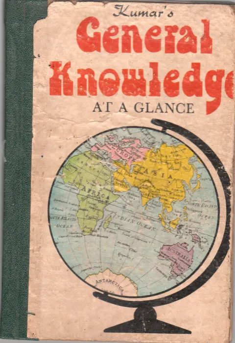 KUMAR'S GENERAL KNOWLEDGE BY SHARMA &amp; KHANNA