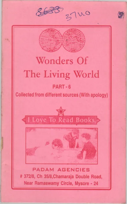 WONDERS OF THE LIVING WORLD BY KANVI