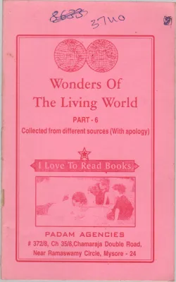 WONDERS OF THE LIVING WORLD BY KANVI
