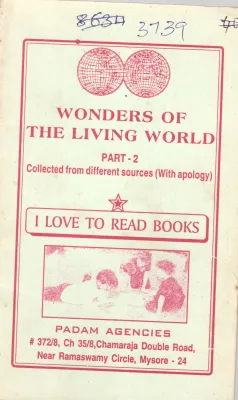 WONDERS OF THE LIVING WORLD BY KANVI