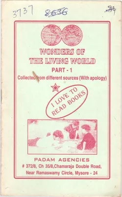 WONDERS OF THE LIVING WORLD BY KANVI