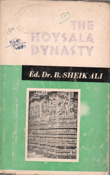 THE HOYSALA DYNASTY BY DR.B. SHEIK ALI