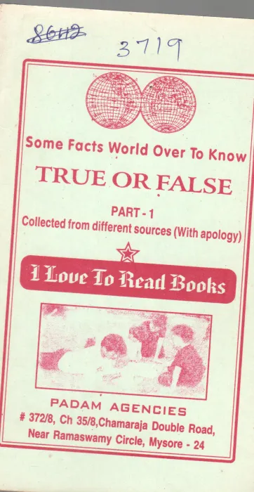 TRUE OR FALSE BY KANVI