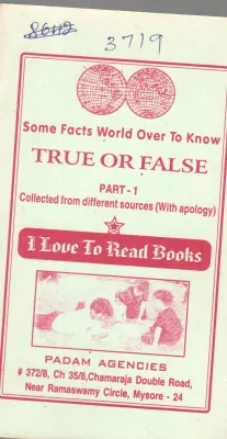 TRUE OR FALSE BY KANVI