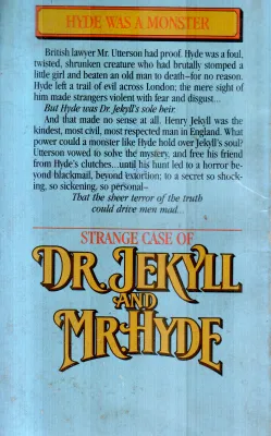STRANGE CASE OF DR.JEKYLL AND MR.HYDE BY ROBERT LOUIS STEVENSON