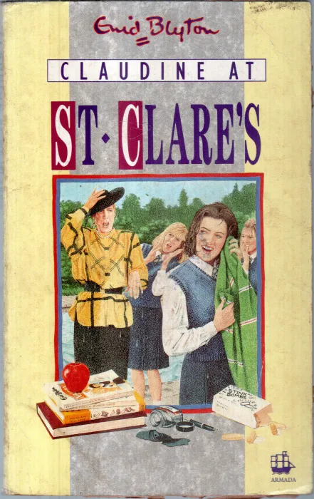 CLAUDINE AT ST-CLARES BY GUID BLYTON