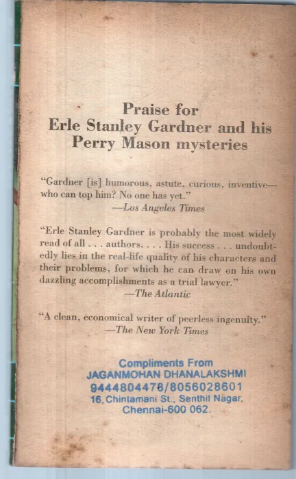 DEAD MAN TELLS TALEDS BY ERLE STANLEY GARDNER