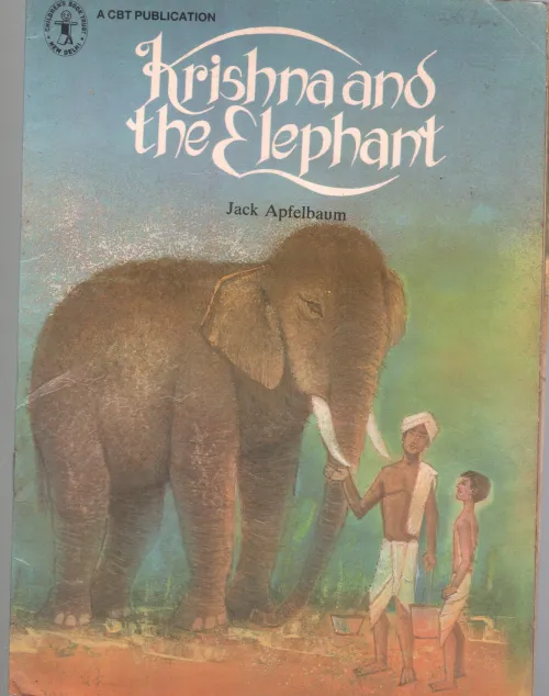 KRISHNA AND THE ELEPHANT BY JACK APFELBAUM