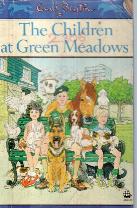 THE CHILDREN AT GREEN MEADOWS BY GUD BLYTON