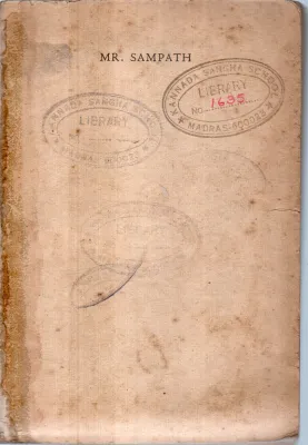 MR.SAMPATH BY R.K.NARAYAN