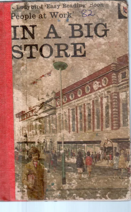PEOPLE AT THE WORK IN A BIG STORE BY J.HAVENHAND