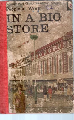 PEOPLE AT THE WORK IN A BIG STORE BY J.HAVENHAND