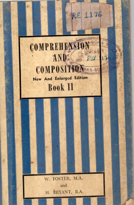 COMPREHENSION AND COMPOSITION BY W.FOSTER