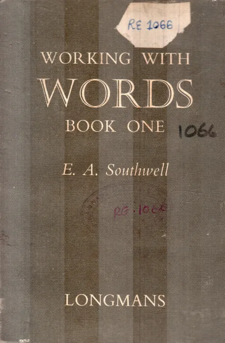 WORKING WITH WORDS BY LONGMAN