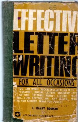 EFFECTIVE LETTER WRITING BY L.HAYAT BOUMAN
