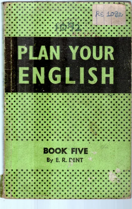 PLAN YOUR ENGLISH BY E.R.DENT