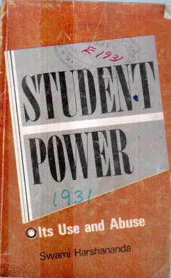 STUDENT POWER BY SWAMI HARSHANANDA