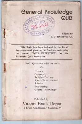 GENERAL KNOWLEDGE QUIZ