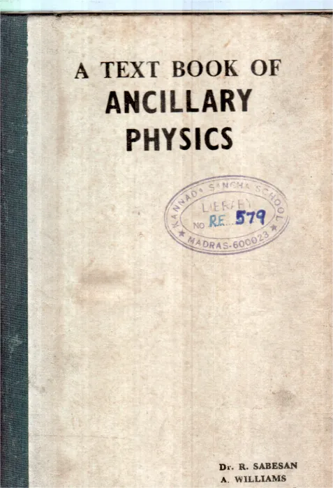 ANCILLARY PHYSICS BY R.SABESAN