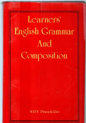 LEARNERS ENGLISH GRAMMAR BY N.D.V.PRASADA RAO