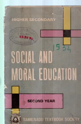 SOCIAL AND MORAL EDUCATION