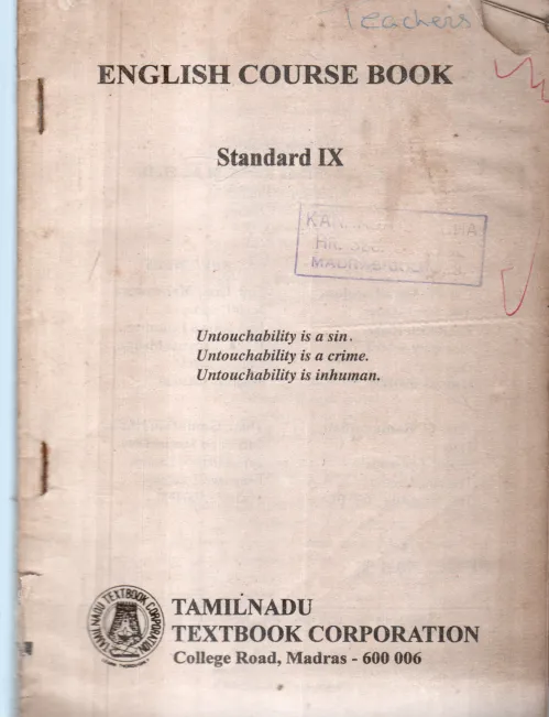 ENGLISH COURSE BOOK