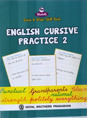 ENGLISH CURSIVE PRACTICE 2