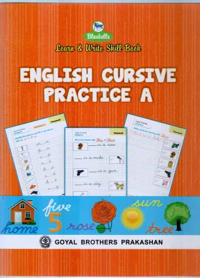 ENGLISH CURSIVE PRACTICE A